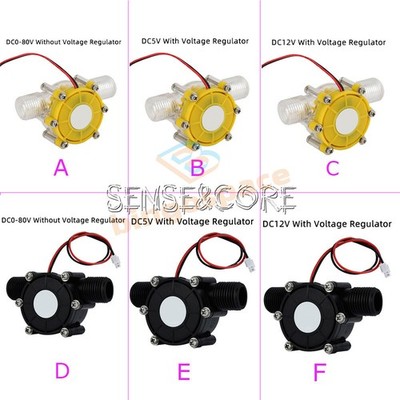 Water Flow Pump Micro Hydro Generator Turbine Flow Hydraulic Power Energy