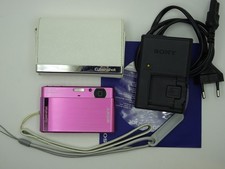 Sony Cyber-Shot DSC-T90 Steady Shot Digital Camera Pink 12.1MP 4x Optical Zoom