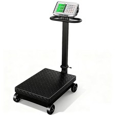 660lb Industrial Floor Platform Scale with Wh...