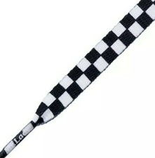 Premium Loopy Laces Bright Neon WHITE BLACK Various Sizes/Colours Multi Buy