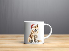 AKITA INU CHRISTMAS DESIGN 11 oz tazza da caffè