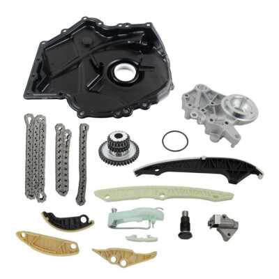Steuerkettensatz + Gehäuse + Lagerbock Satz 1.8 TFSI 2.0TFSI AUDI VW Seat Skoda
