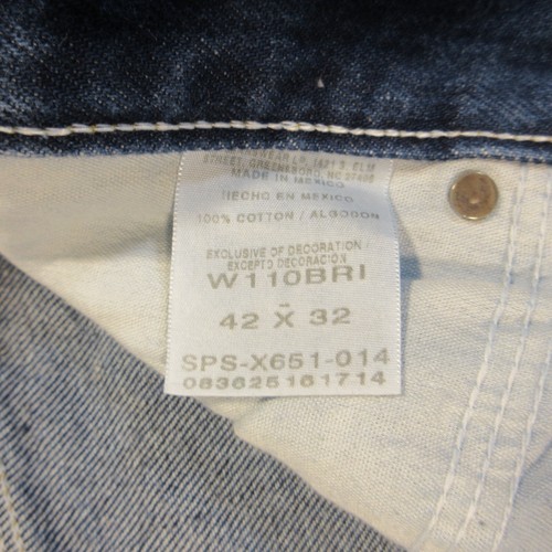 big mens nwot wrangler work gear carpenter jeans size 42x32 - Picture 7 of 16