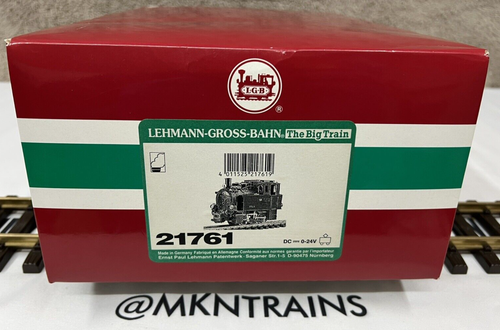 LGB Spur G 21761 Dampflok Tenderlok "Spremberger Stadtbahn 2" NEW in BOX G Scale - Picture 13 of 13