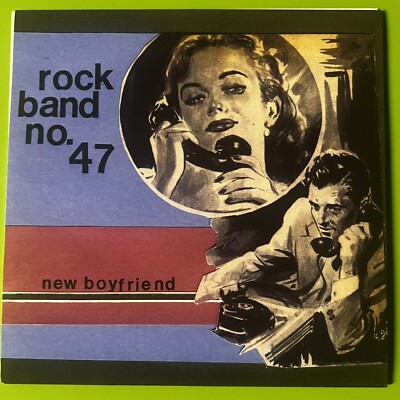 Rock Band No. 47    New Boyfriend 7'' EP Blue Vinyl /100 Indie rock Lofi 45 US NM