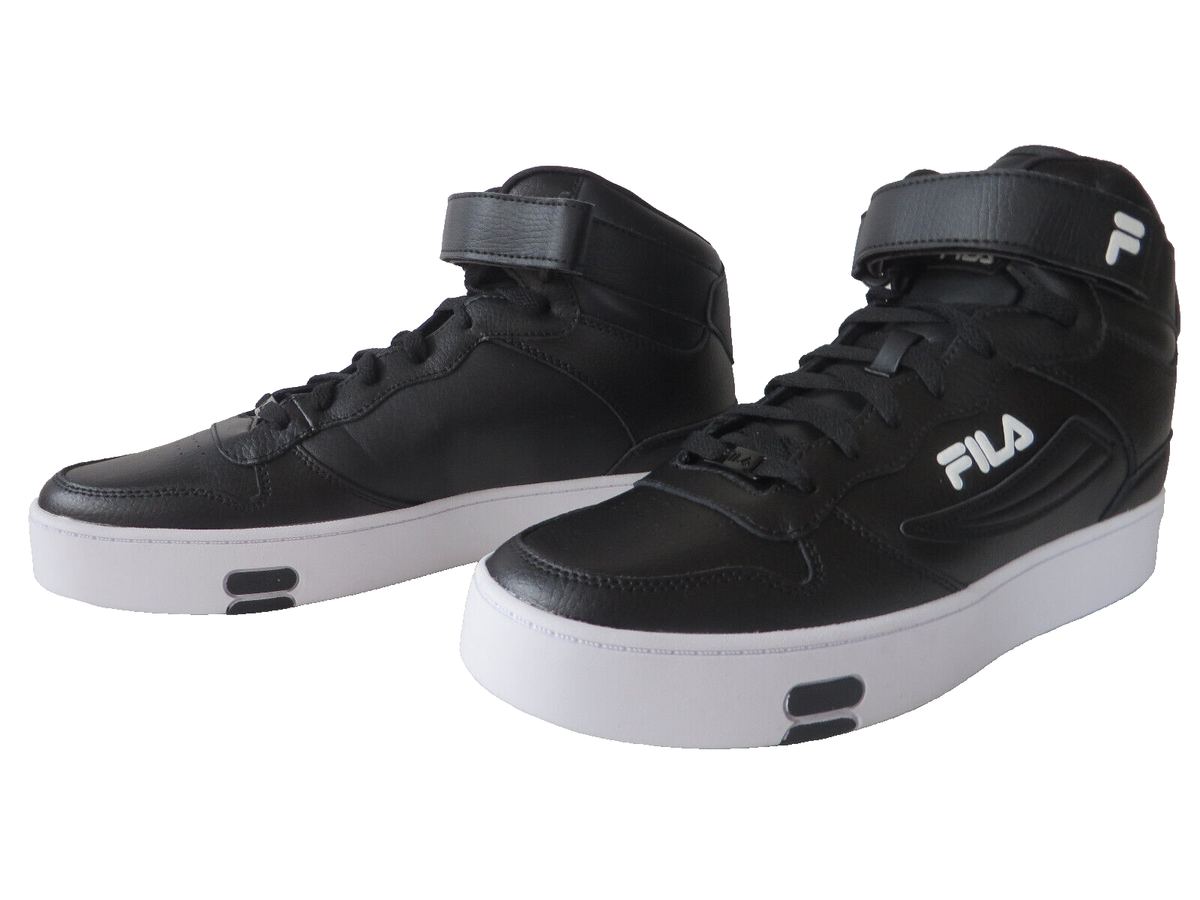 neu ° FILA coole Sneakers Boots Gr 44 ½ schwarz Herren Schuhe