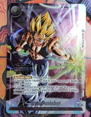 Soul Punisher FB05-116 SS Gogeta Winner Tournament Promo Prize