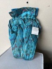 Pier One Slippers W/Travel Bag