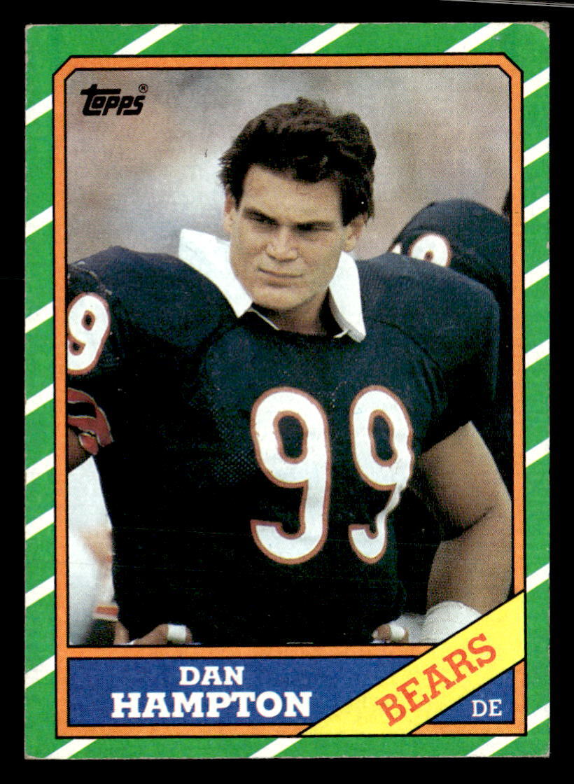 Dan Hampton 1986 Topps  Card #22 Chicago Bears