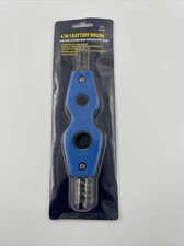 4-IN-1 Battery Brush Terminal Cleaner 7/8" & 5/8" Inner and outer brushes