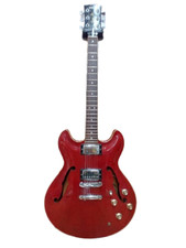 YAMAHA SA700 Super Axe Semi Acoustic Electric Guitar Red Good