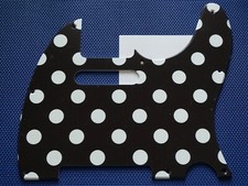 NEW Telecaster 8 Hole Pickguard for Fender USA Standard Tele Polka Dot Print
