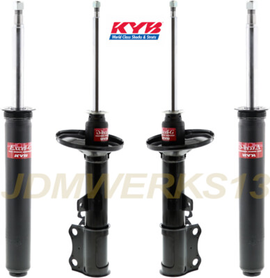 Genuine KYB 4 High Performance STRUTS SHOCKS fits TOYOTA CELICA 1988 88  - 1989