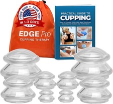 Ventosas De Acupuntura 8 Pcs Set Chinas Para Terapia Masajes Celulitis Masaje US