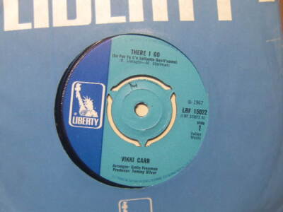 Vikki Carr - There I Go 1967 7'' Liberty LBF 15022