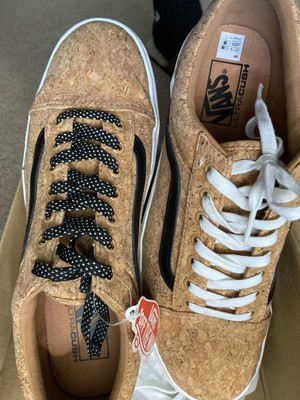 tan vans laces