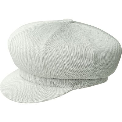 Kangol Tropic Spitfire 792179208010 NEW Men's Hat WHITE Top Button MEDIUM
