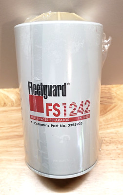 Fleetguard Genuine OEM FS1242 Diesel Fuel/Water Separator Filter *Free Shipping*