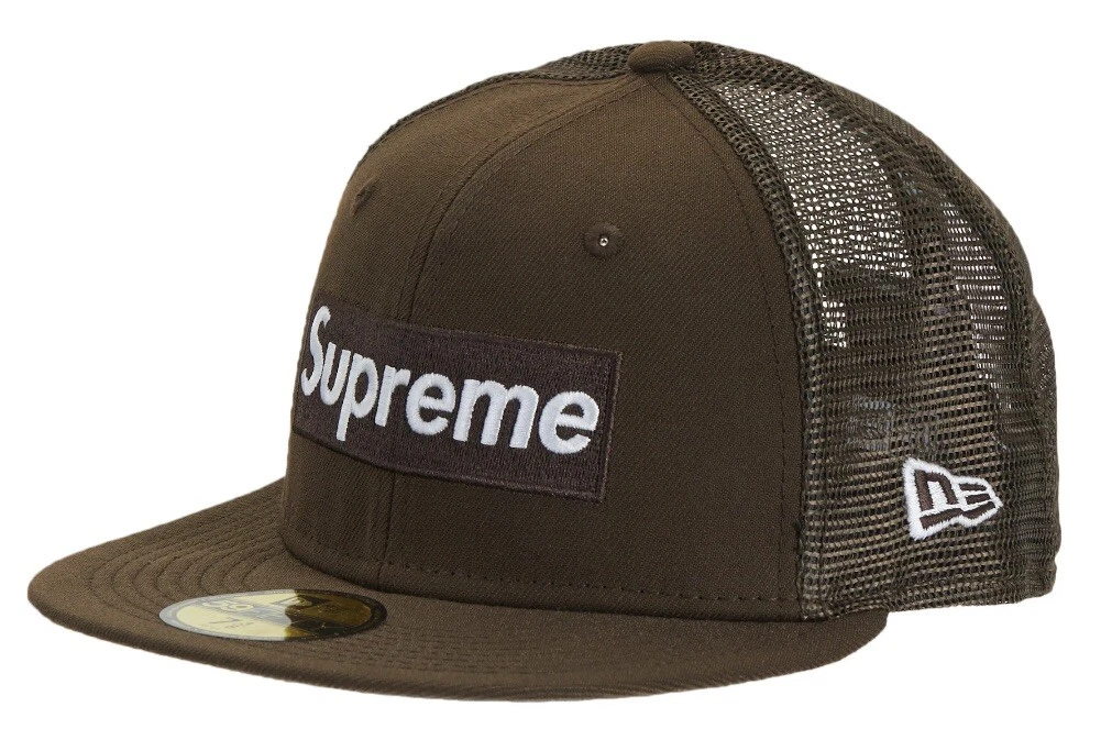 Supreme Box Logo Mesh Back New Era Size 7 3/8
