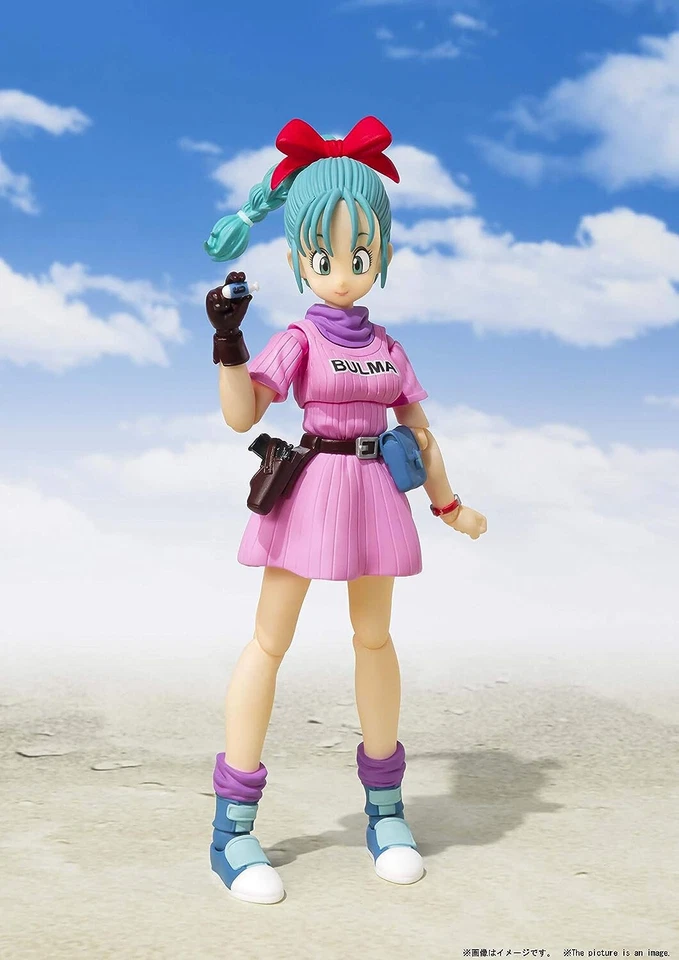 BANDAI S.H.Figuarts DRAGON BALL BULMA ADVENTURE BEGINS w/ Tracking NEW - Image 2 of 4