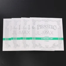 Pirastro Chromcor Series Violin String Set 4/4 with E Ball End