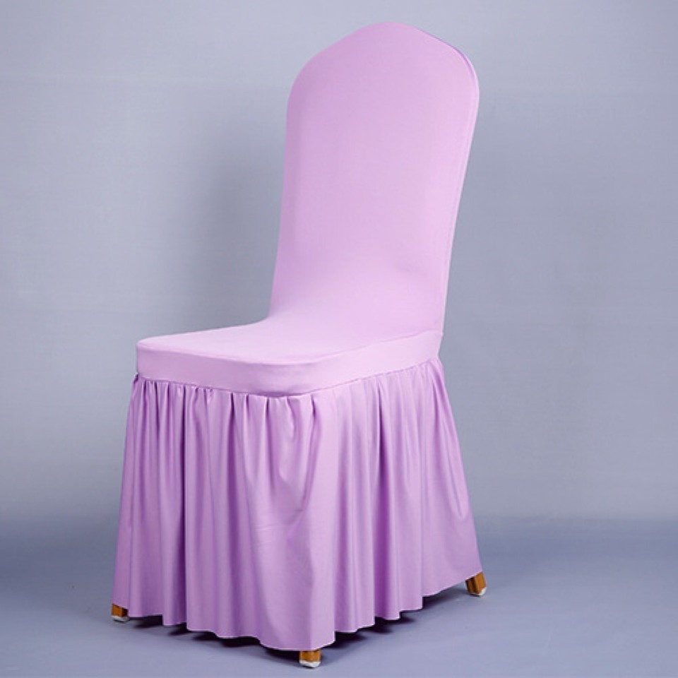 Elegant Oxford Skirt Chair Cover Perfect Fit for Chairs of Various
