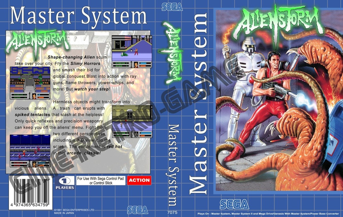 Jeu Sega Master System - Basketball Nightmare - Version PAL Originale - Boîte Sans Notice
