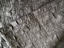 1,45 Meter ABVERKAUF weich fließendes Strukturgewebe SCHWARZ v. HILCO SALE Stoff