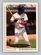 1991 Classic/Best Gold Bonus #BC2 Marc Newfield