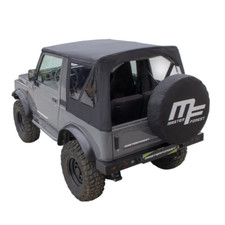 Capote MF noire pour 4x4 Suzuki / Santana Samurai sj410, sj413 essence et diesel