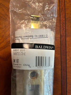 What Is A Rabbeted Strike Baldwin 6897031 Rabbeted Strike Unlacquered Brass Finish | eBay