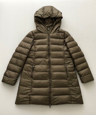 Kapuzen Daunenmantel Daunenmantel Hallhuber Oliv Hallhuber