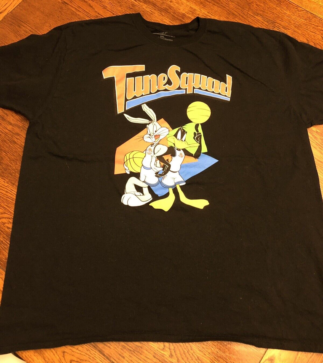 Neuf avec étiquettes Space Jam Tune Squad Bugs lapin grand logo T-shirt