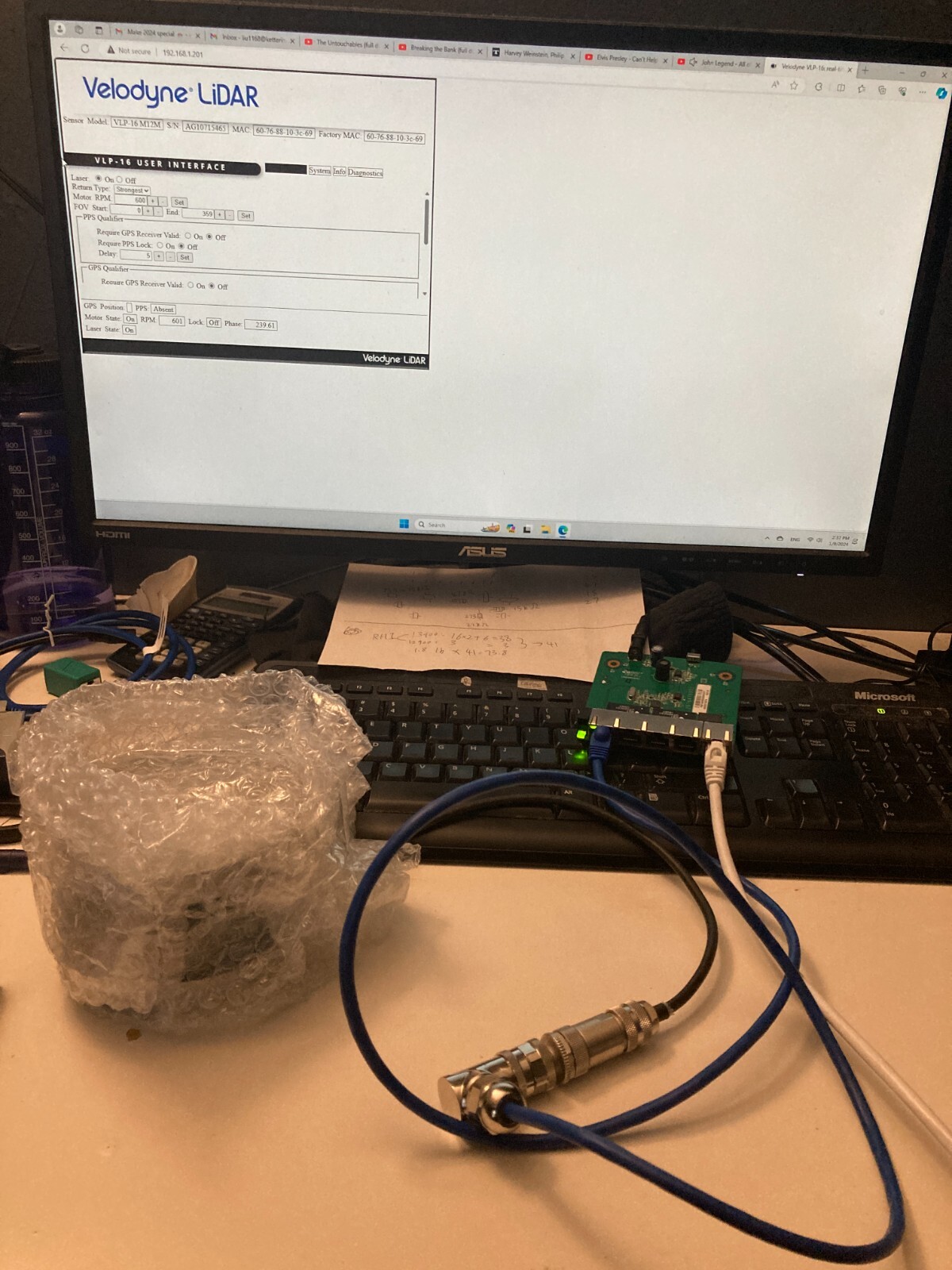 12V Switch Power Via Velodyne Lidar Interface Box Substitute eBay