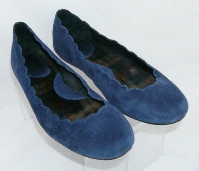born allie scalloped ballet flat