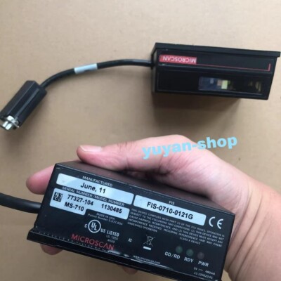 1pcs Used Good Microscan MS-710 FIS-0710-0121G Barcode Label Scanner  Arkd