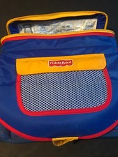 Vintage Fisher-price 1999 79463 Booster seat Lunch Box Baby bag Rare Chair