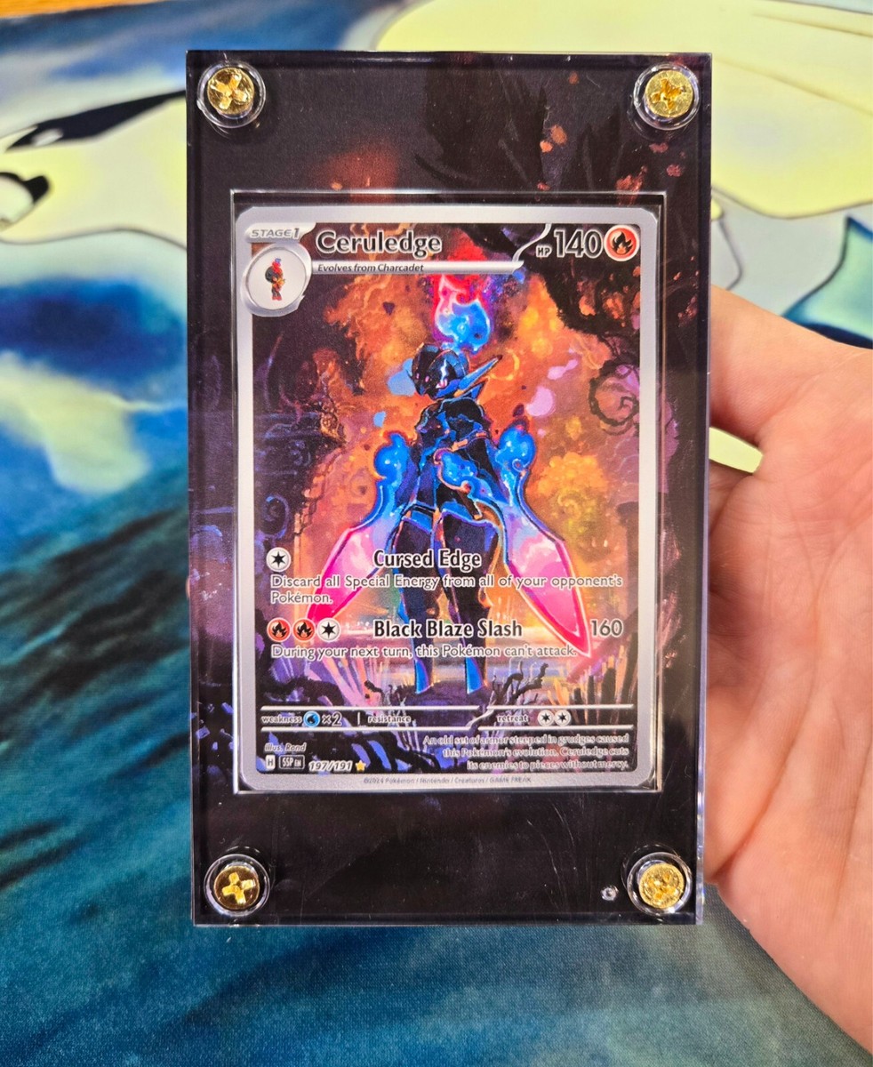 Pokemon Ceruledge 197/191 Surging Sparks Extended Artwork Case