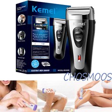 Women Electric Painless Shaver Rechargeable Lady Bikini Legs Hair Wet Dry Razor 
