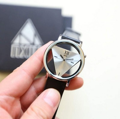 Hollow Triangular Dial Quartz Women s and Men s Watches - Stylish Dress Relogio
