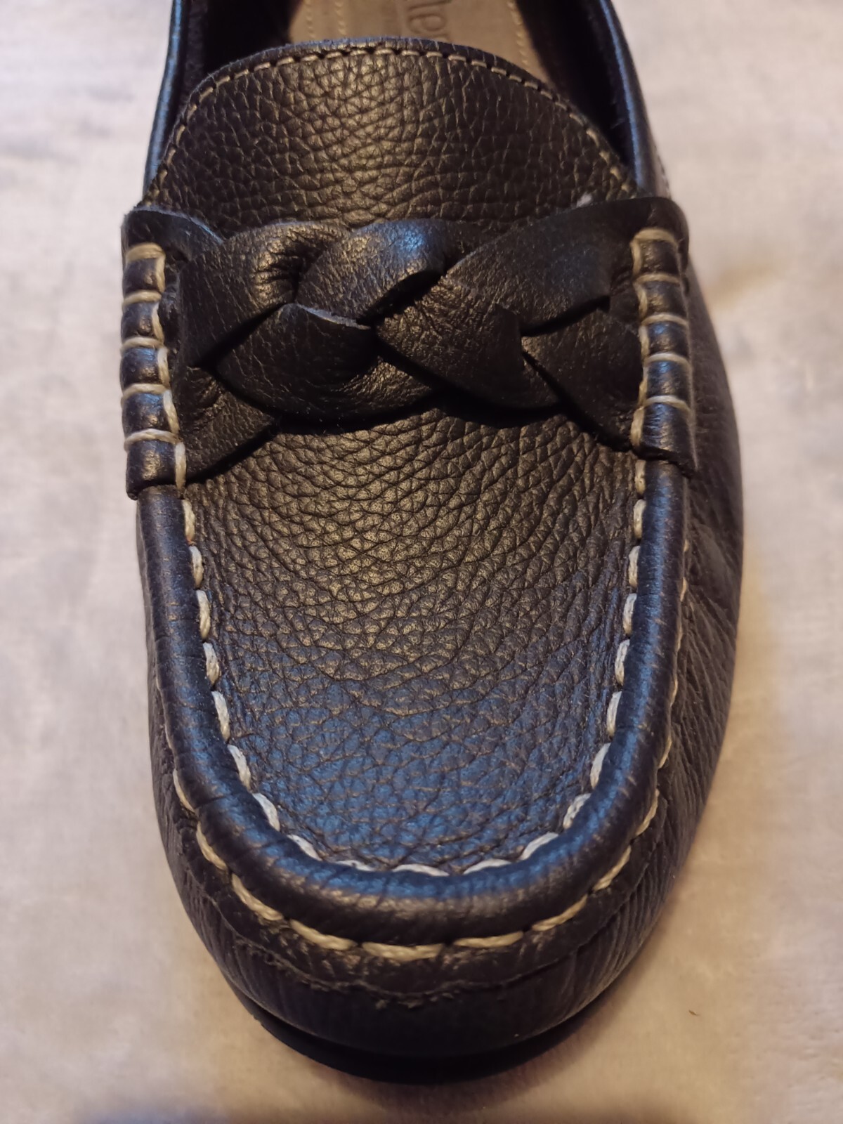 Pair Of New Ladies Slip On Hotter Navy Blue Shoes Size 7.5 EU 41.5 eBay