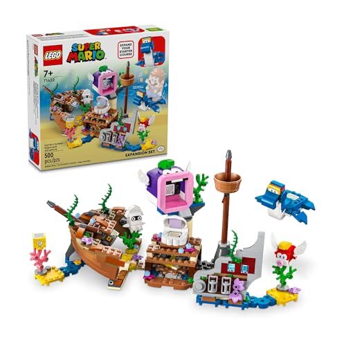 LEGO Super Mario Dorrie's Sunken Shipwreck Adventure Block Toy