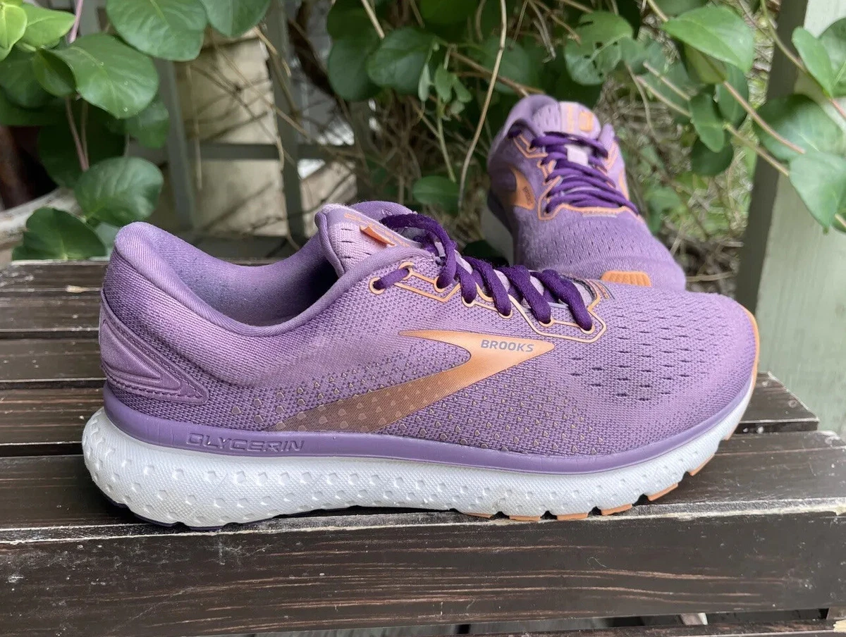 Brooks Glycerin 18 Purple/Orange Training Performance Running