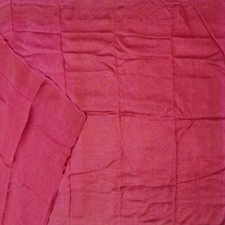 Vintage Magenta Pink Sarees 100 Pure Silk Printed Indian Sari 5YD Craft Fabric