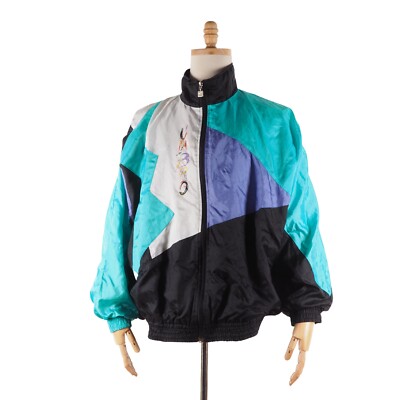 Umbro Vintage Men's Colorblock Jacket Track Top size L Large 90s