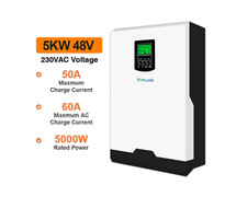 Onduleur Solaire Hybride 5KW Convertisseur Sinusoïdale Pure 48V Contrôleur PWM