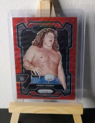 2024 Terry Gordy Panini Prizm WWE Ruby Red Wave