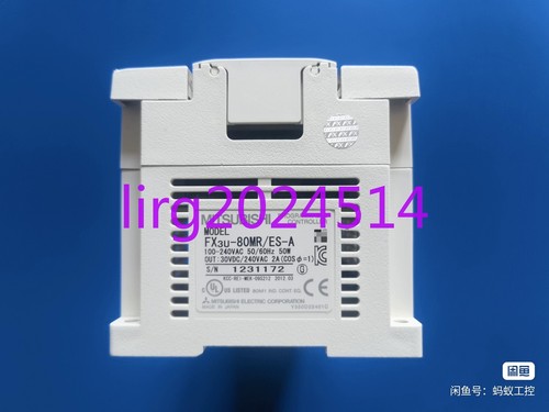 1pc used Mitsubishi FX3U-80MR/ES-A - Picture 6 of 6