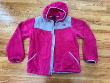 Girls Fuzzy Fleece Jacket XL 18