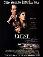 THE CLIENT Movie POSTER 27x40 B Ron Dean Susan Sarandon Tommy Lee Jones Brad